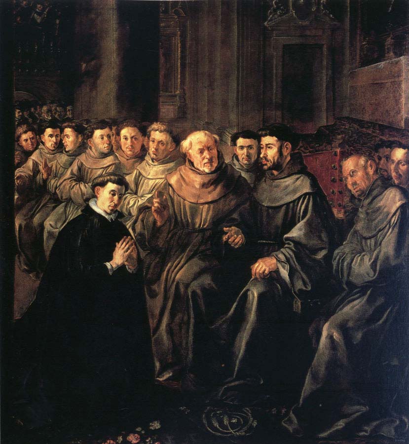 St.Bonaventure Enters the Franciscan Order